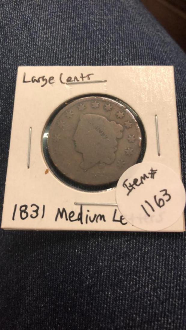 1831 Large Cent (1 of 2)
