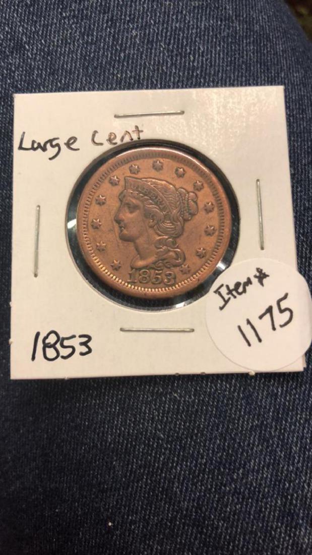 1853 Large Cent (1 of 2)