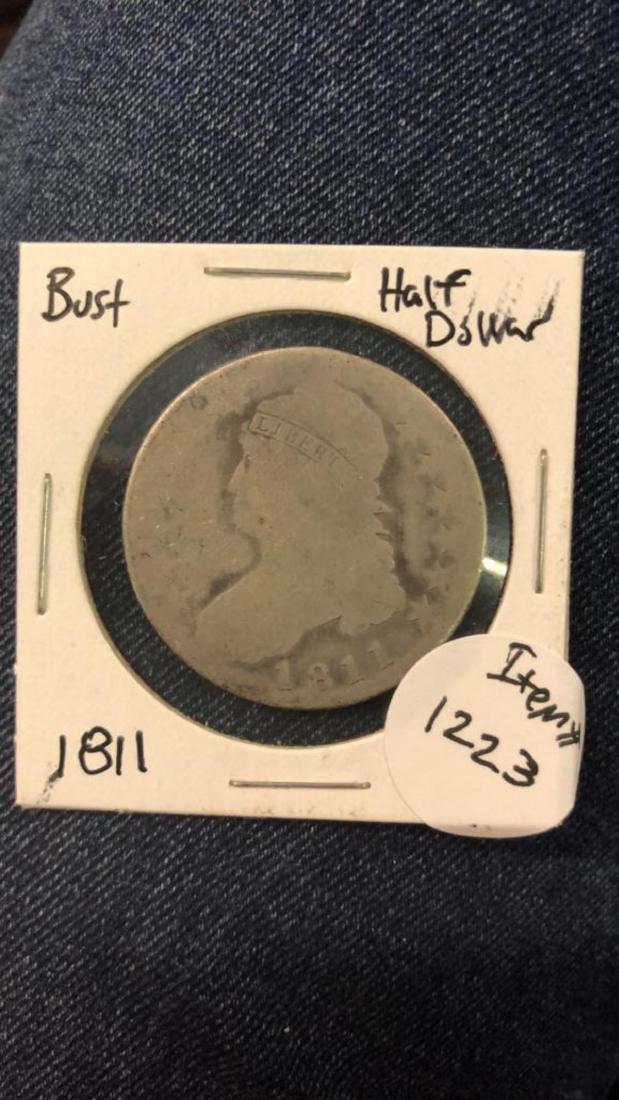 1811 Bust Half Dollar (1 of 2)