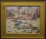 Herbert Nelson Hooven Winter Landscape