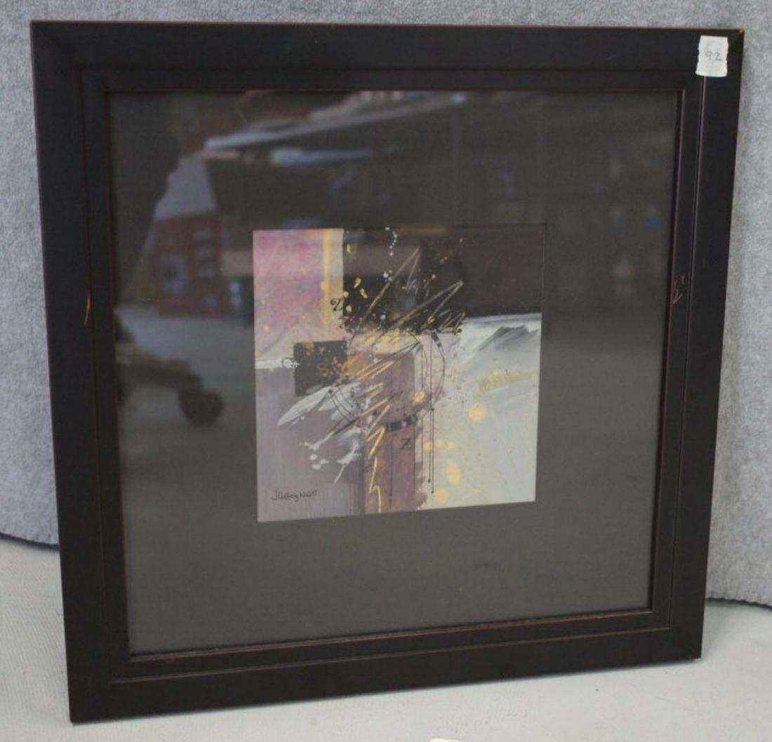 Framed Acrylic Signed J. Coffey WS.: See photos for details. Shipping Available through our local UPS store #6183