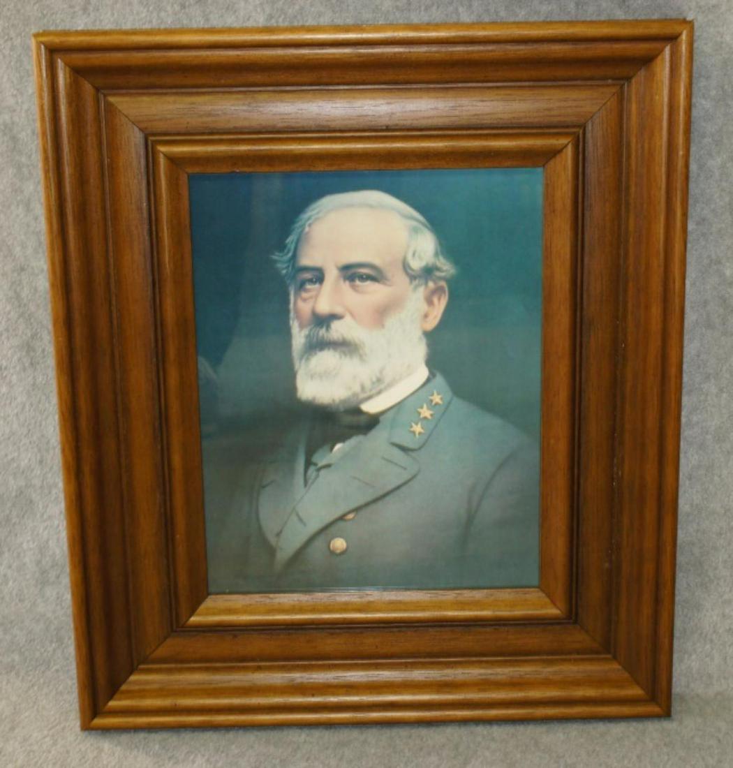 Portrait of Robert E. Lee: Gallery Price $95. See Photos For Details. Shipping Available Throught Our Local Ups Store #6183. Measures 8x10