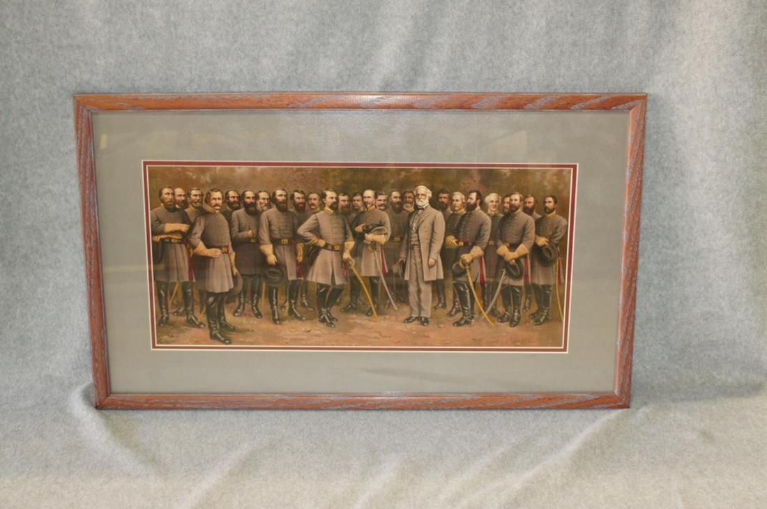 Lee And His Generals: Gallery Price $195. See Photos For Details. Shipping Available Throught Our Local Ups Store #6183