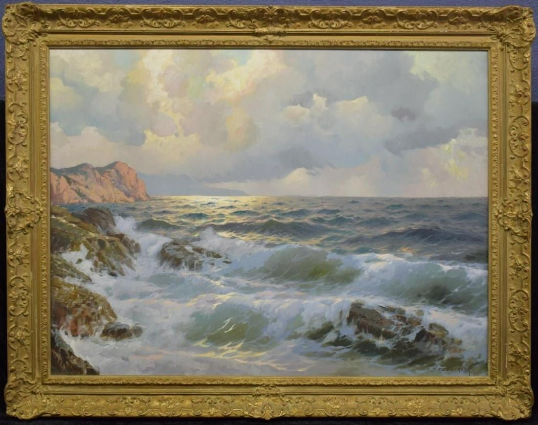 1951 Alexander Dzigurski Seascape O / C (1 of 10)