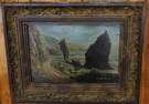 S. Takahashi Oil on Board Rock Formations