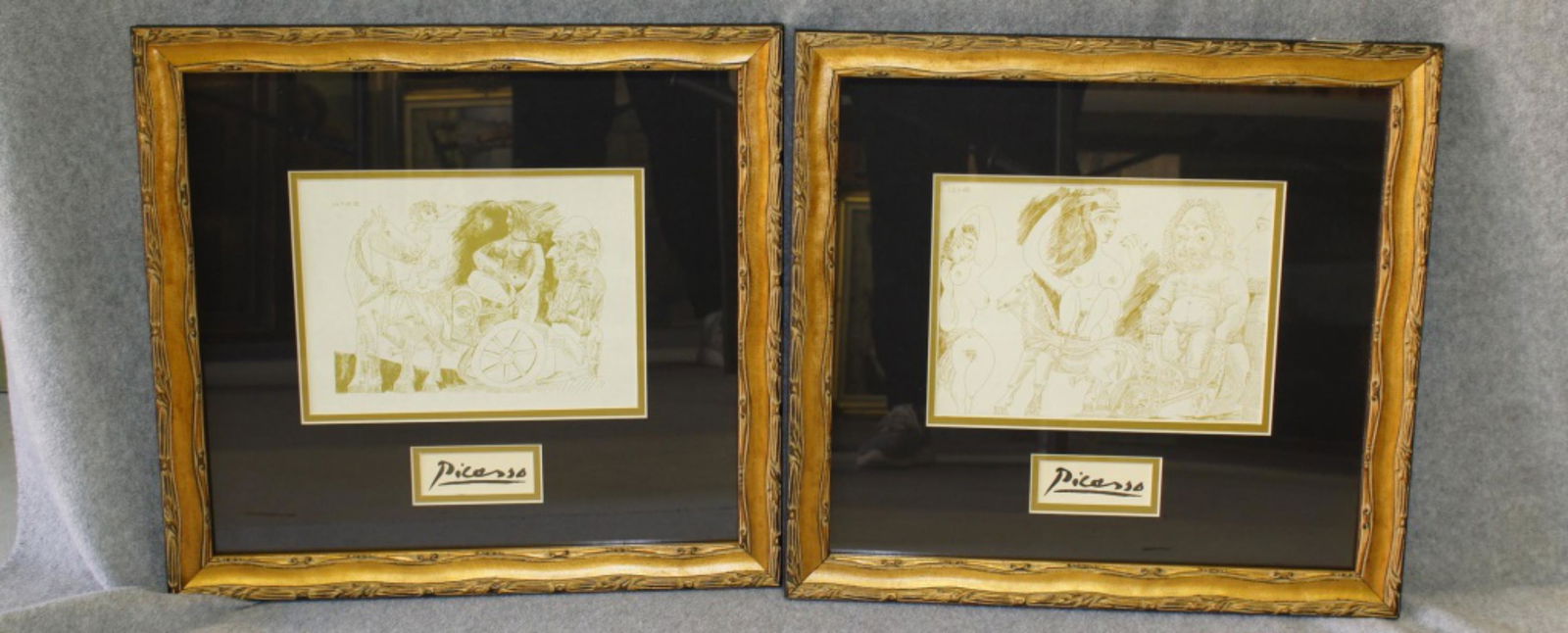 Set Of 2 Picasso Erotics Gravures (1 of 3)