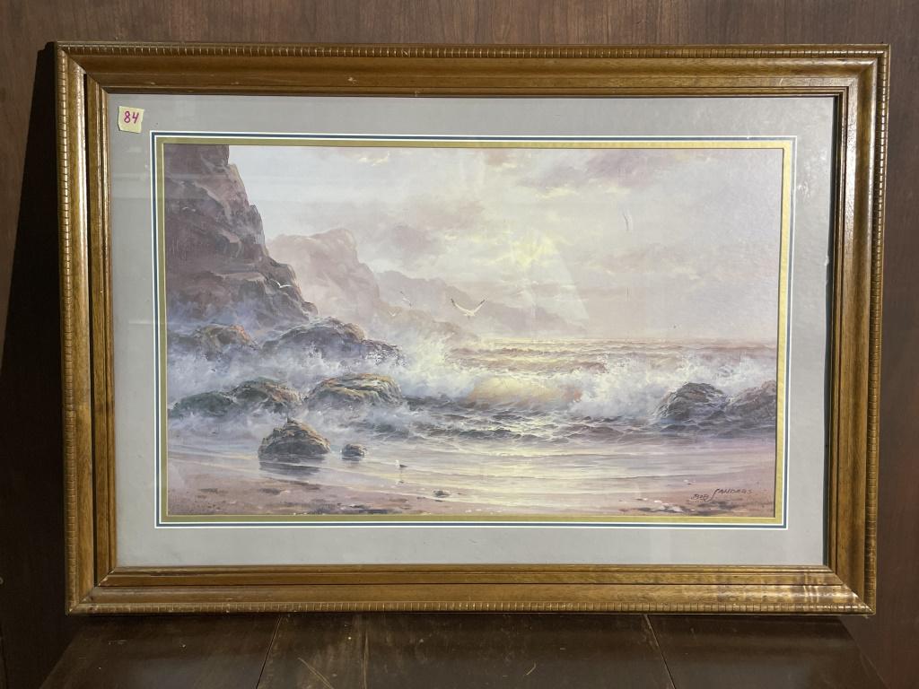 Framed Ocean Print (1 of 6)