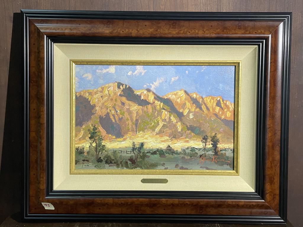 Thomas Kinkade Windermere Ranch Sunset Print on Ca (1 of 8)