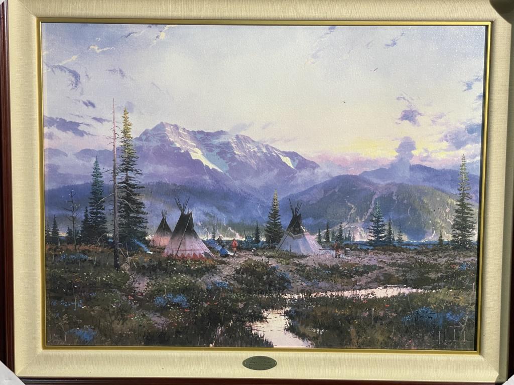 10th Anniversary Thomas Kinkade Days of Peace: Print on Canvas