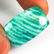 28.33 Ct Natural Green Zebra Apatite 25X15 mm Cushion - 2