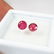 1.06 Ct Natural Mozambique Ruby Pair