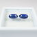 1.96 Ct Natural Deep Blue Kyanite Pair - 2