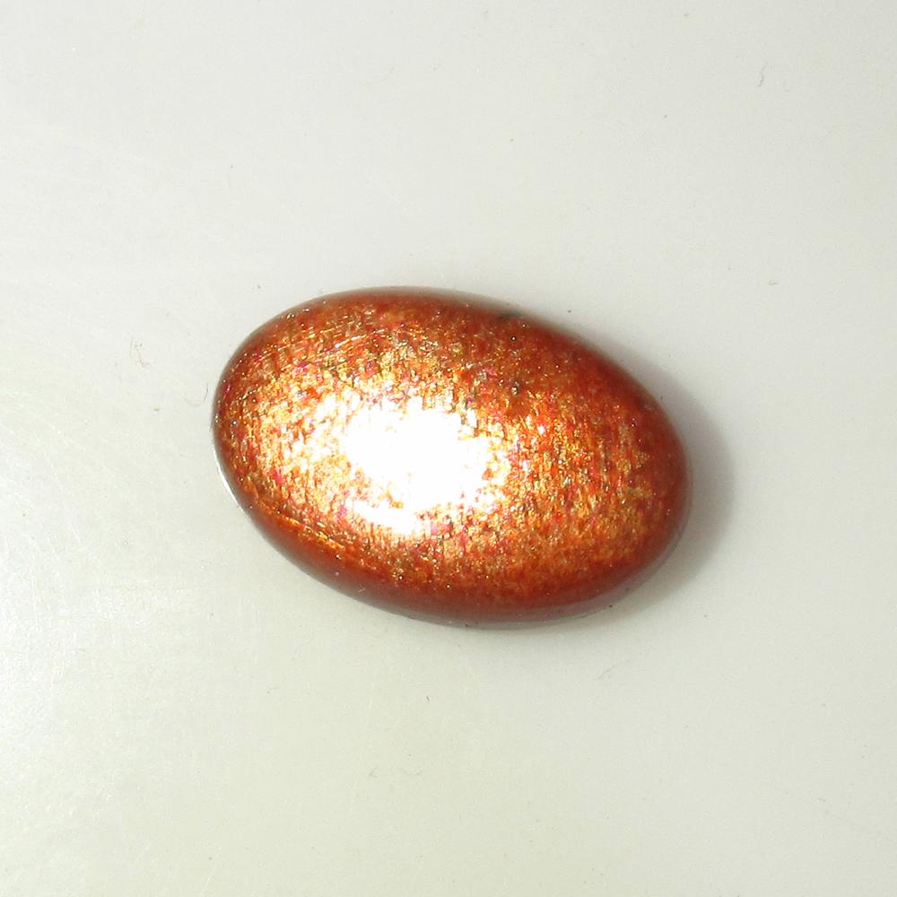 9.96 Ct Natural Sunstone: Weight - 9.96 Ct / Size - 17.50 x 11.90 x 6.50 mm / Shape - Oval Cabochon / Color - Orange / Clarity - Opaque / Origin - India / Treatment - None