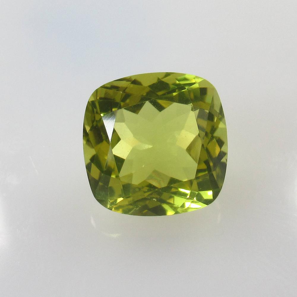 7.27 Ct Natural Lemon Quartz: Weight - 7.27 Ct / Size - 12.10 x 12.10 x 8.00 mm / Shape - Cushion Cut / Color - Yellow / Clarity - VVS / Origin - Africa / Treatment - None