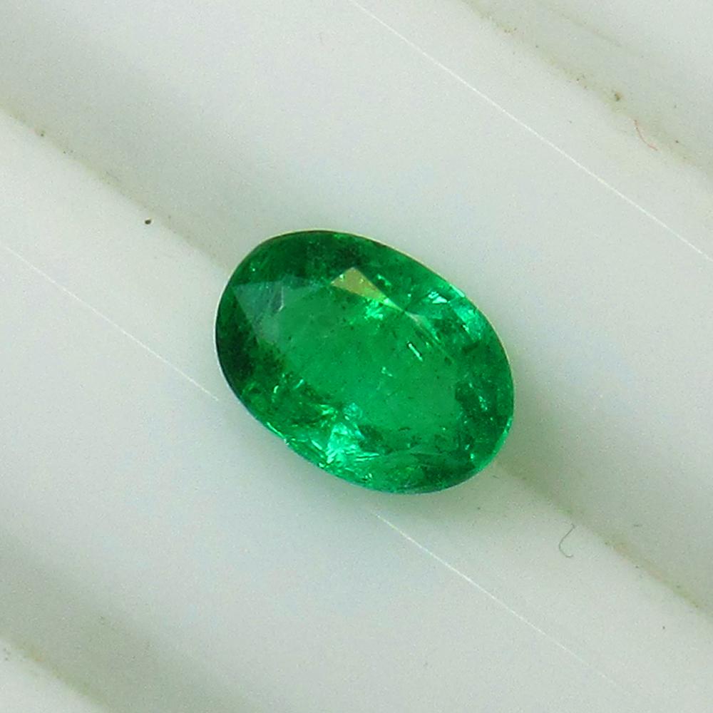 0.81 Ct Natural Emerald (1 of 2)