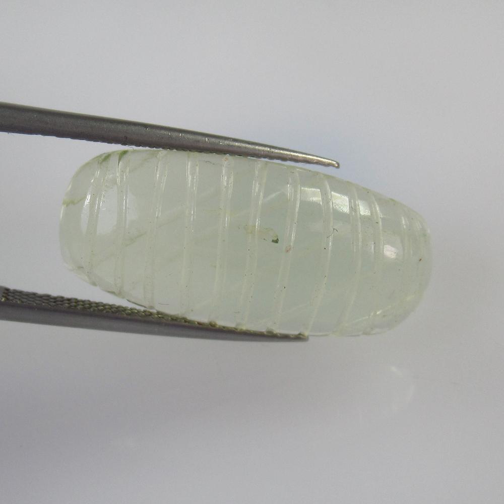 11.42 Ct Natural Lemon Quartz Carving: Weight - 11.42 Ct / Size - 26.00 x 11.00 x 5.40 mm / Shape - Excellent Carving / Color - Yellow / Clarity - VVS / Origin - Africa / Treatment - None