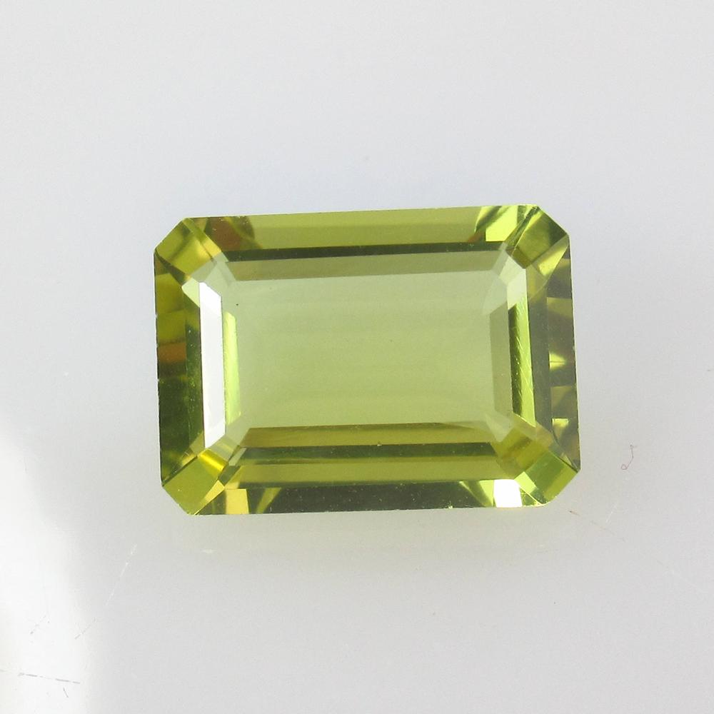 6.26 Ct Natural Lemon Quartz: Weight - 6.26 Ct / Size - 14.00 x 10.00 x 5.90 mm / Shape - Octagon Cut / Color - Yellow / Clarity - VVS / Origin - Africa / Treatment - None