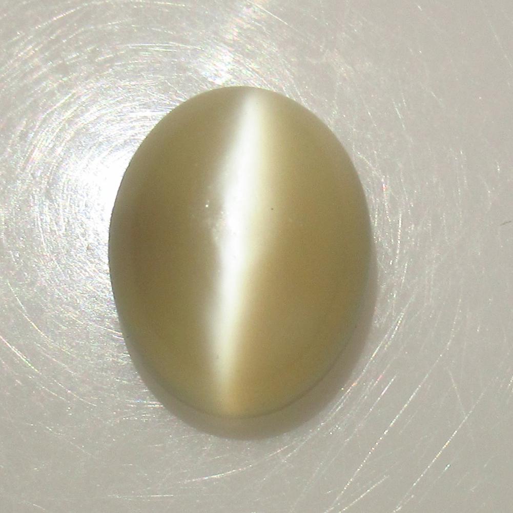 7.86 Ct Natural Moonstone: Weight - 7.86 Ct / Size - 14.20 x 11.20 x 6.90 mm / Shape - Oval Cabochon / Clarity - Semi-Transparent / Origin - India / Treatment - None