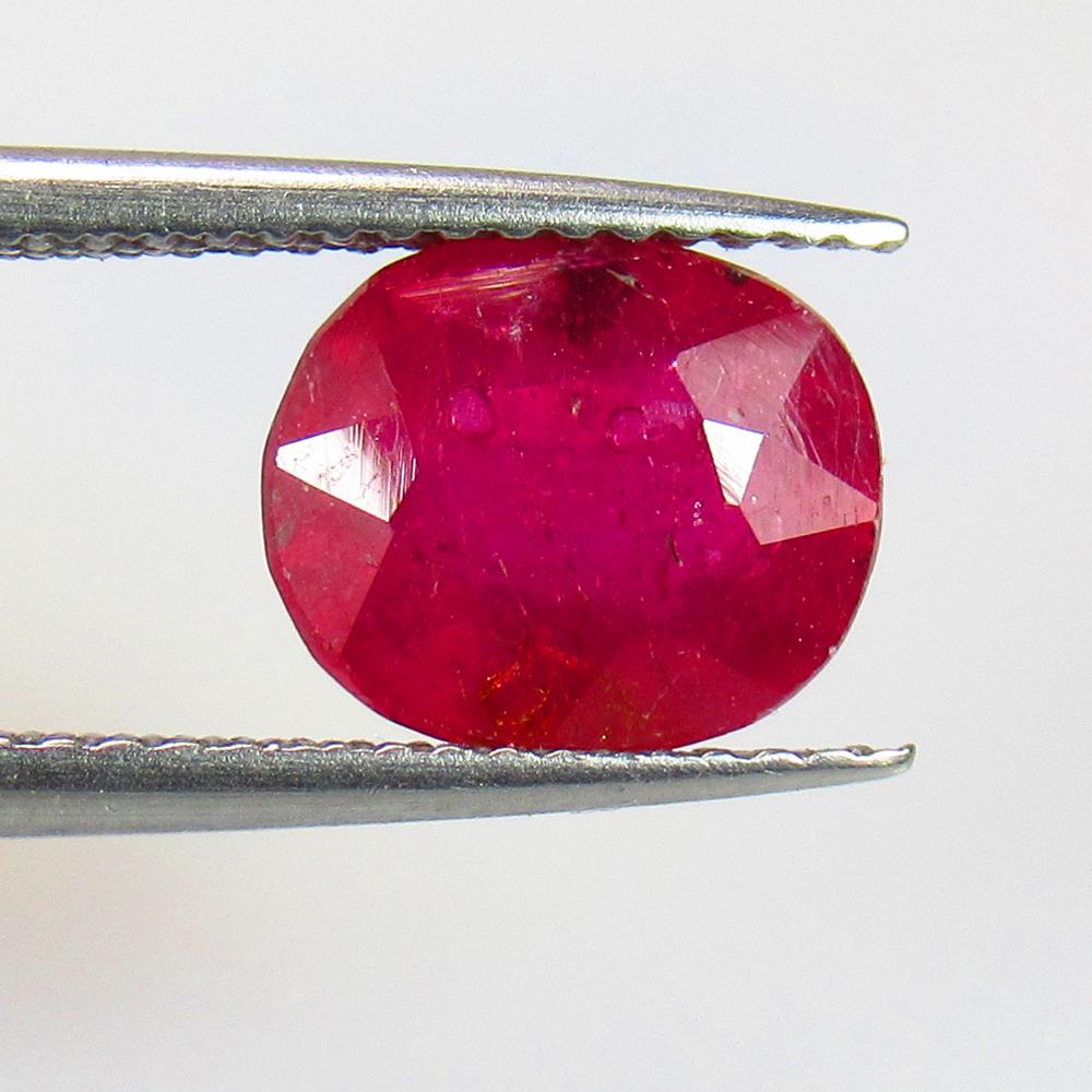 3.00 Ct Natural Red Ruby Loose Stone (1 of 3)