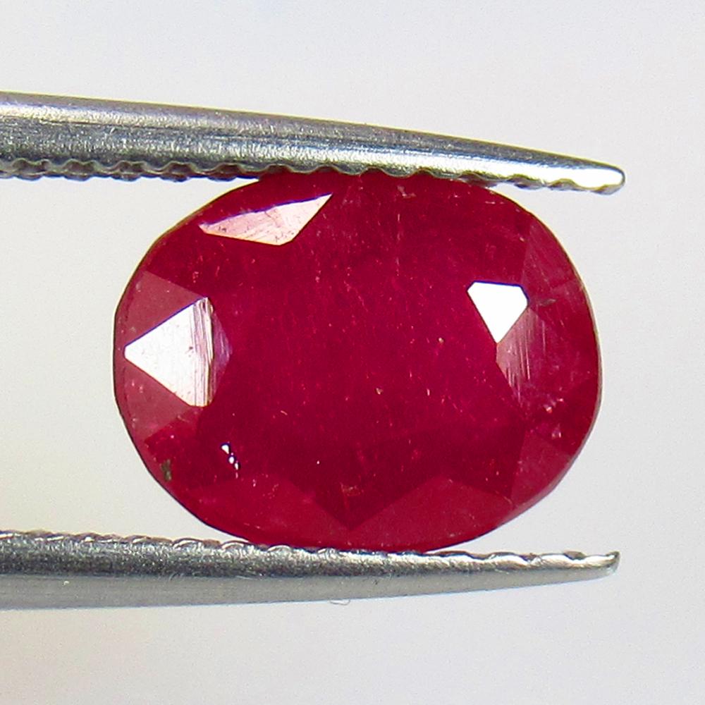 2.52 Ct Natural Red Ruby Loose Stone (1 of 2)