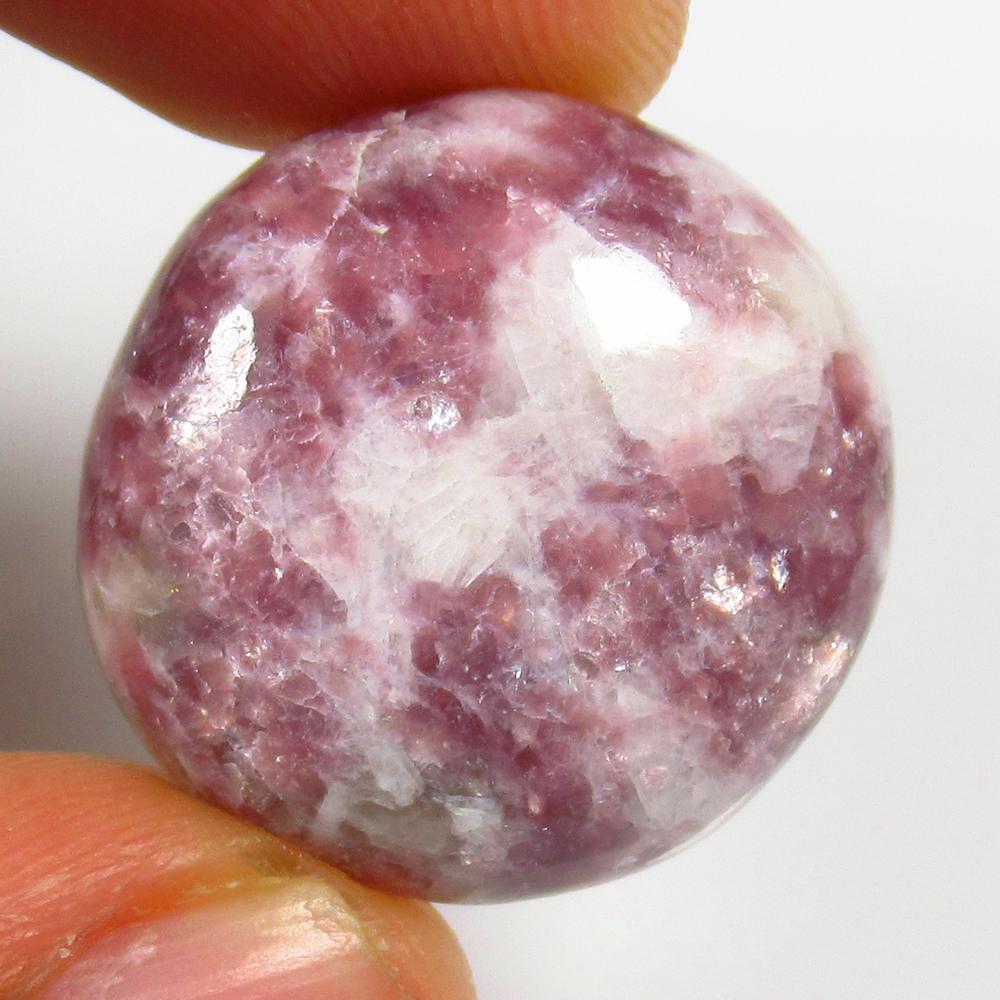 24.68 Ct Natural Kinbaba Jasper Quartz Loose Stone: weight - 24.68 Ct / Size - 22.00 x 22.00 x 7.00 mm / Shape - Excellent Round Cab / Origin - Madagascar / Treatment - None