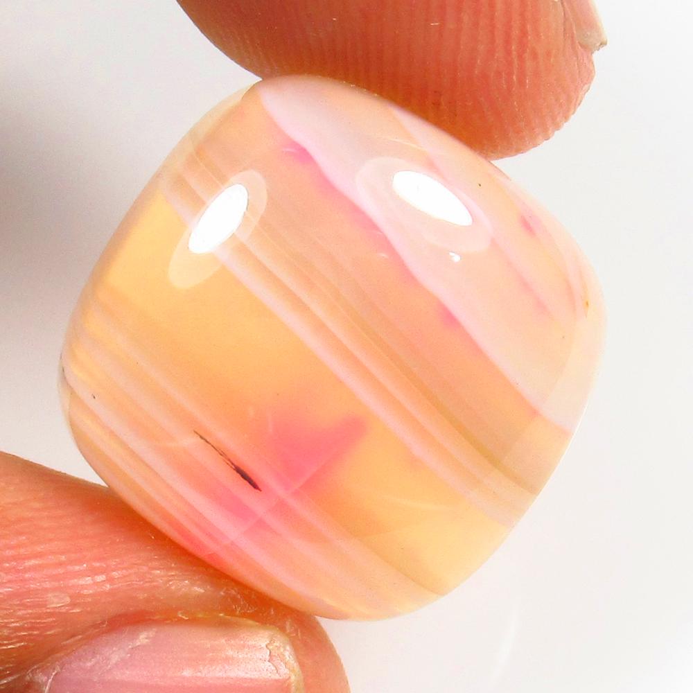 20.71 Ct Natural Jasper Quartz Loose Stone: weight - 20.71 Ct / Size - 18.50 x 18.50 x 7.50 mm / Shape - Excellent Cushion Cab / Origin - Brazil / Treatment - None