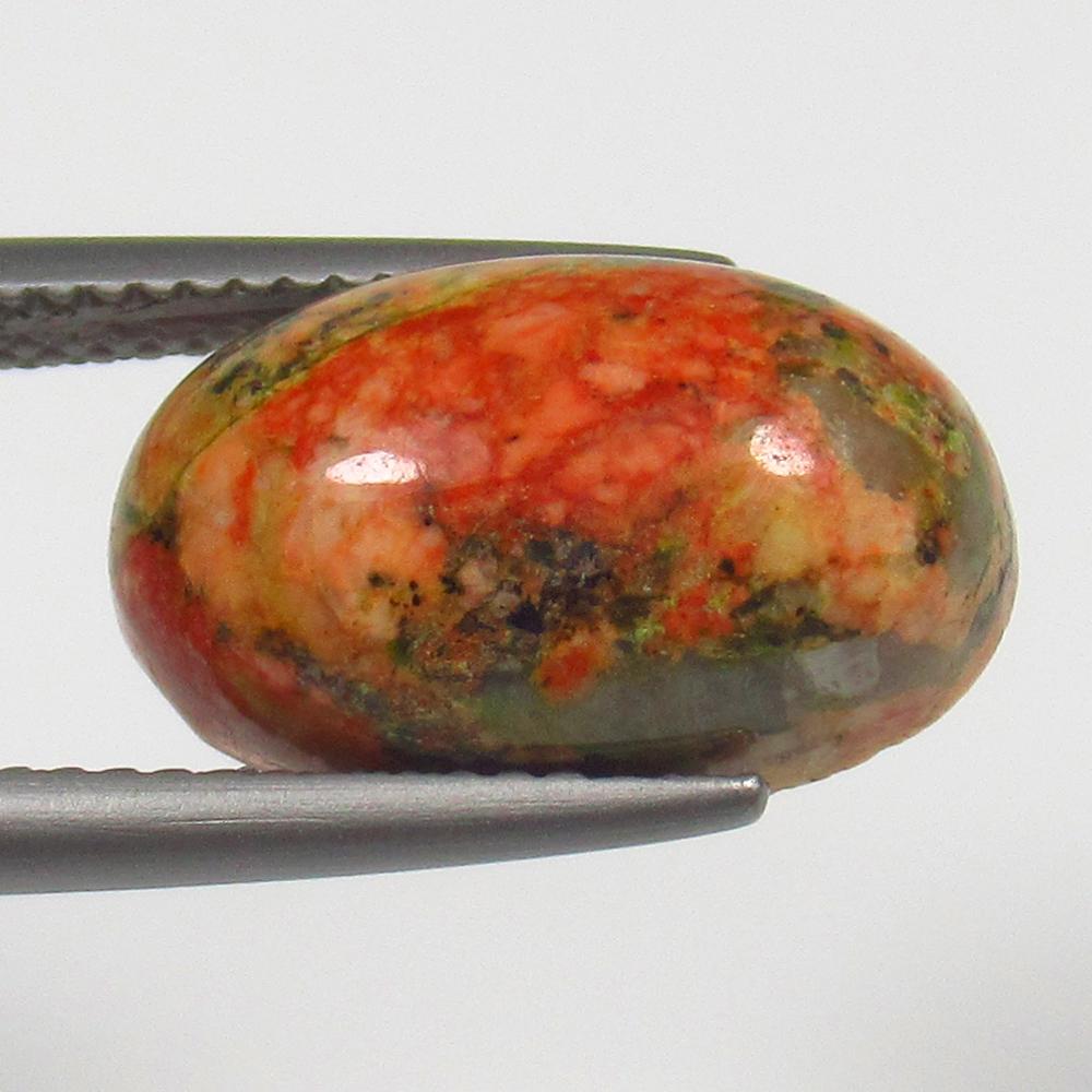 6.91 Ct Natural Brown Jasper Quartz Loose Stone: weight - 6.91 Ct / Size - 16.00 x 10.00 x 7.30 mm / Shape - Excellent Oval Cab / Origin - Brazil / Treatment - None