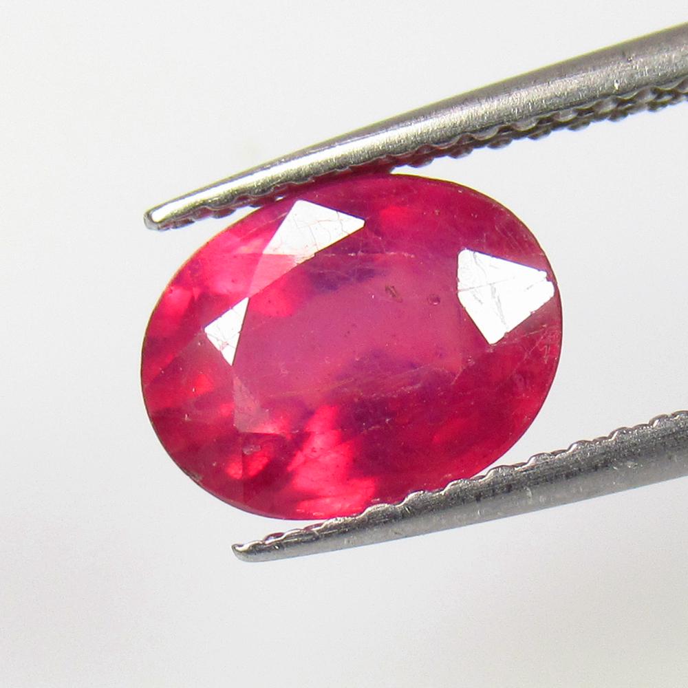 2.42 Ct Natural Red Ruby Loose Stone (1 of 2)