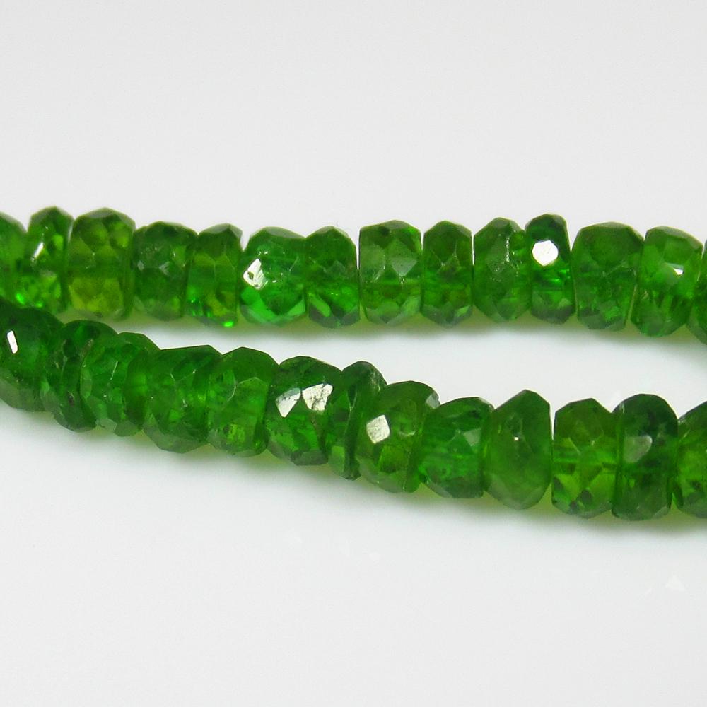 7.08 Ct Natural 37 Chrome Diopside Loose Beads: Weight - 7.08 Ct / Size - 3.30 - 3.50 mm / 37 Pc's / Shape - Round Beads / Clarity -Transparent / Origin - Brazil / Treatment - None