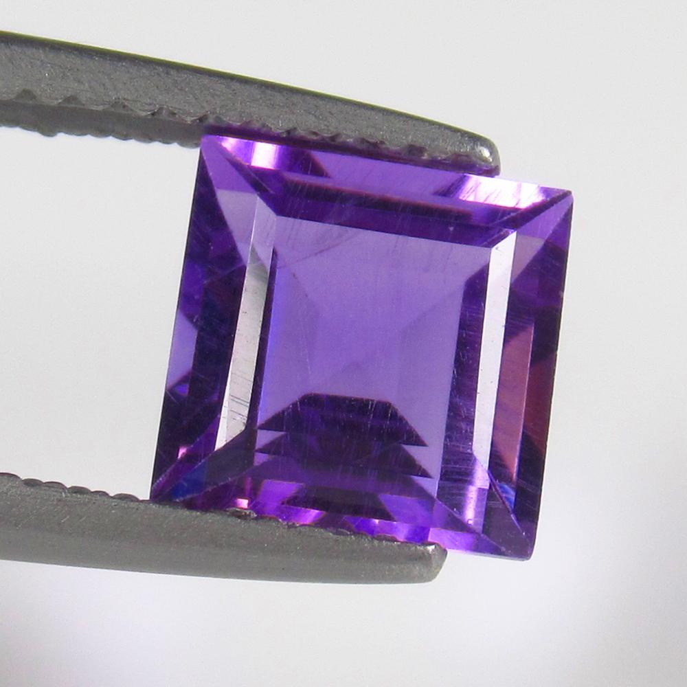 1.71 Ct Natural Purple  Amethyst Loose Stone (1 of 2)
