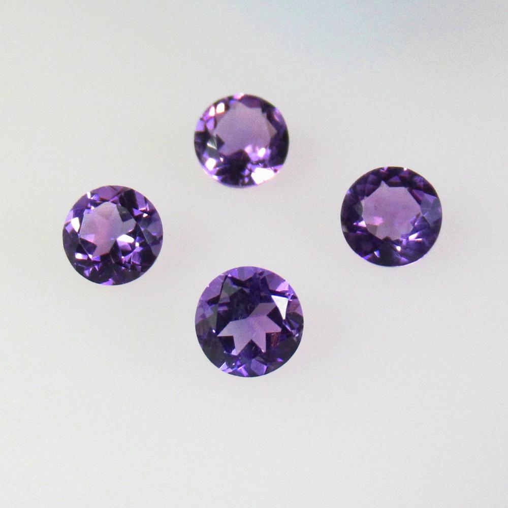 1.77 Ct Natural Purple  Amethyst Set Loose Stones (1 of 2)