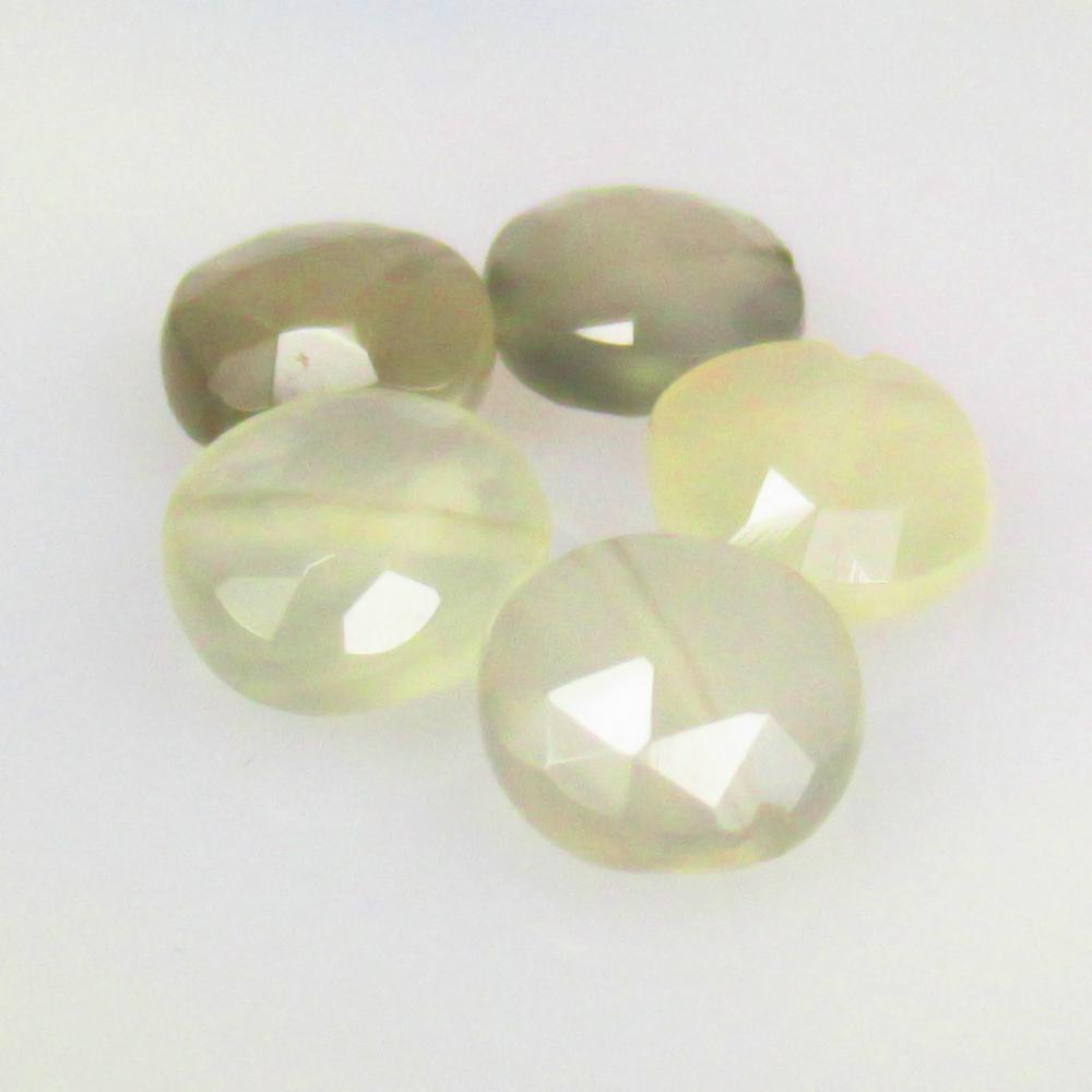 9.63 Ct Natural 5 Moonstone Loose Beads: Weight - 9.63 Ct / Size - 8.50 - 8.90 mm / 5 Pc's / Shape - Round Beads / Clarity - Semi-Transparent / Origin - India / Treatment - None