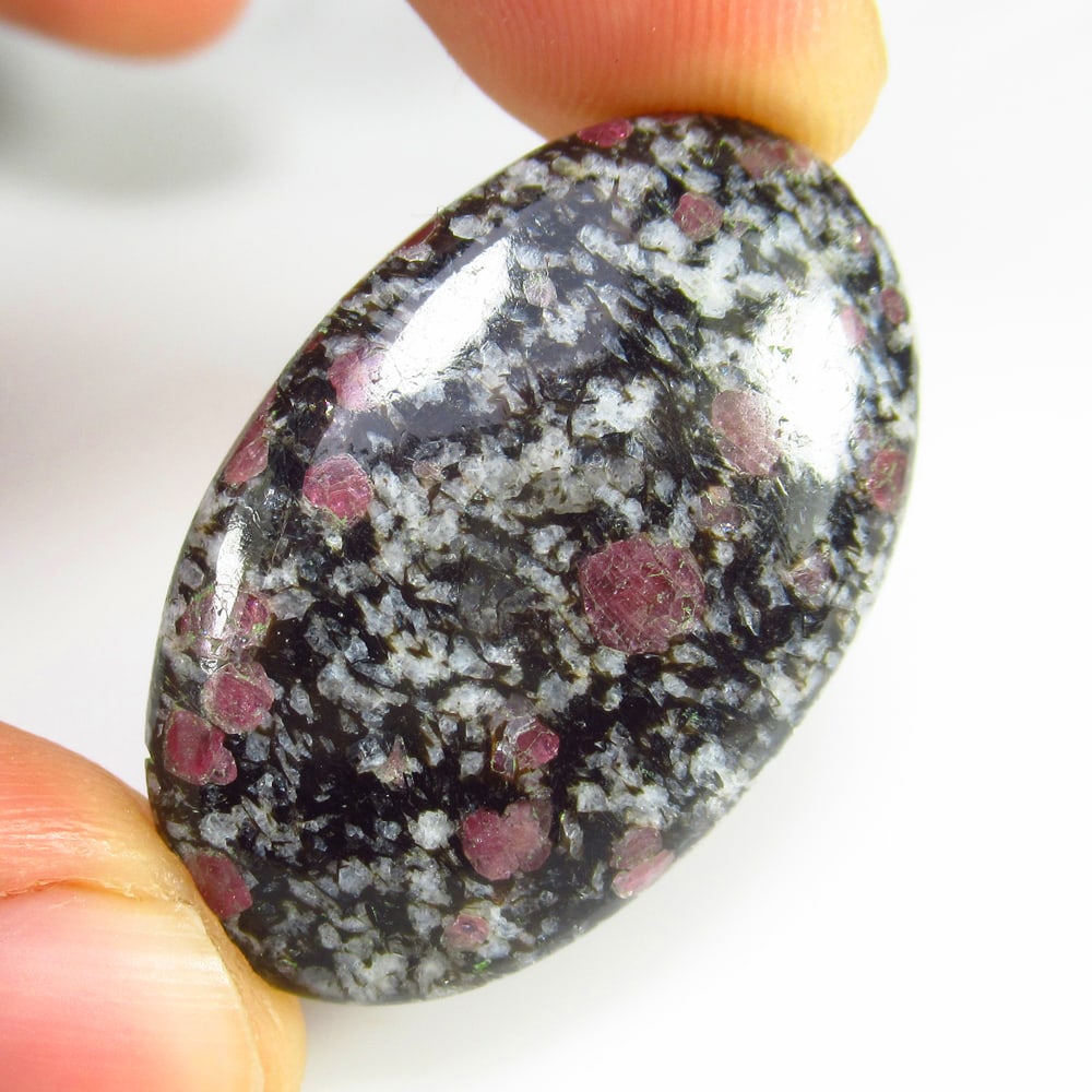 32.85 Ct Natural Snowflake Jasper Loose Stone (1 of 2)