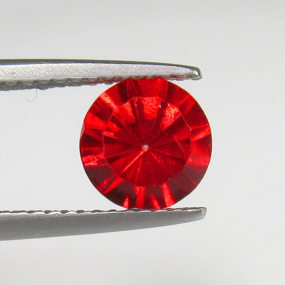 1.58 Ct Natural Fancy Blood Red Topaz Loose Stone (1 of 2)