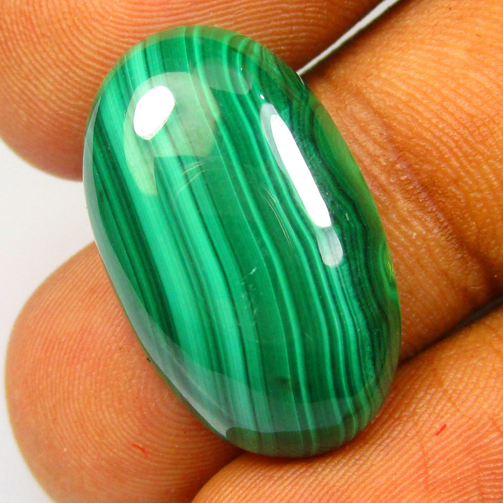 24.00 Ct Natural Malachite Loose Stone (1 of 2)