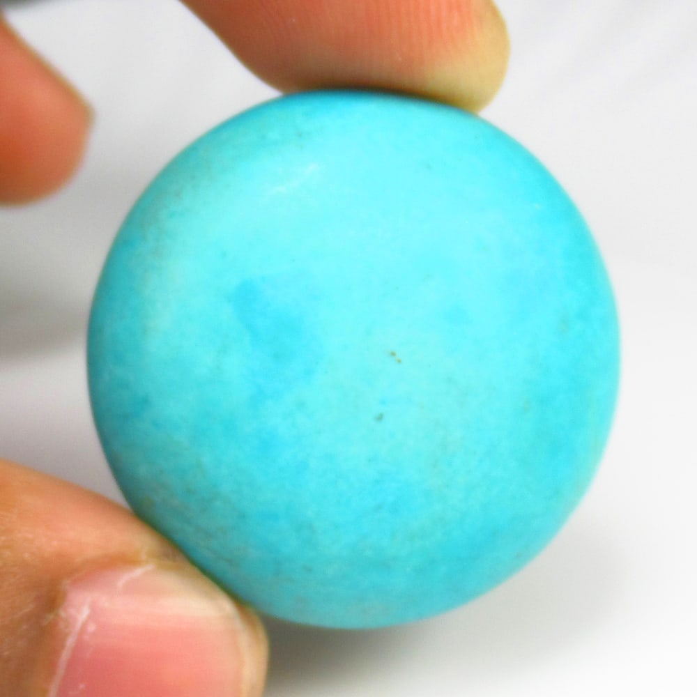 54.15 Ct Natural Blue Turquoise Loose Stone (1 of 2)