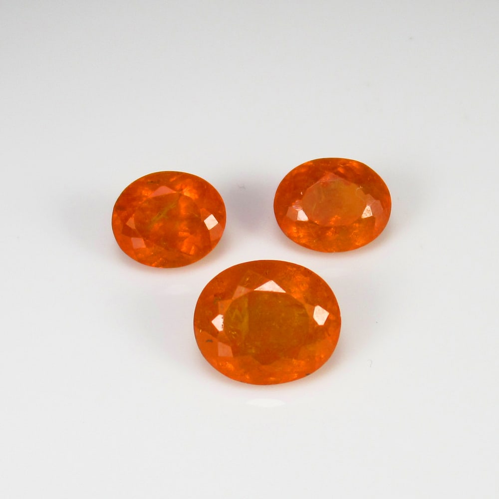 11.92 Ct Natural Spessartite Garnet Set Loose Stones Certified Natural earthmined Gemstones (1 of 2)