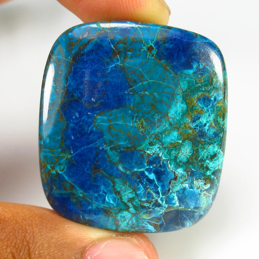 78.56 Ct Natural Tibetian Blue Turquoise Loose Stone Certified Natural earthmined Gemstones (1 of 2)