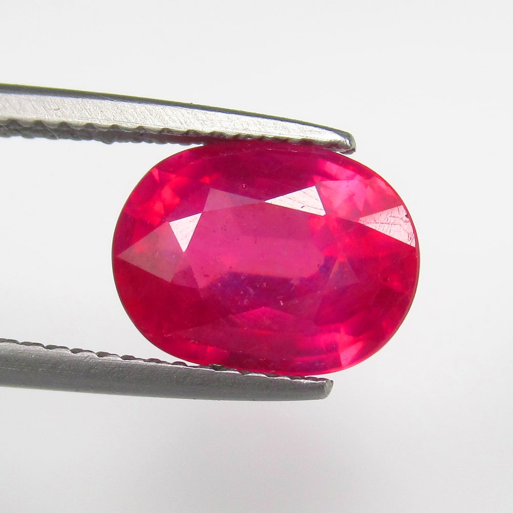 3.49 Ct Natural Red Ruby Loose Stone Certified Natural earthmined Gemstones (1 of 2)