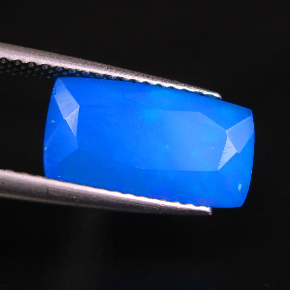 2.11 Ct Natural Blue Fire Opal Loose Stone (1 of 2)