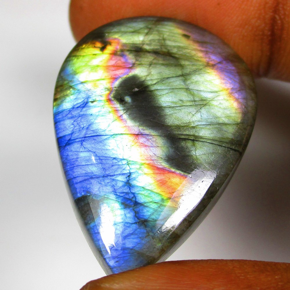 40.37 Ct Natural Labradorite Loose Stone (1 of 2)
