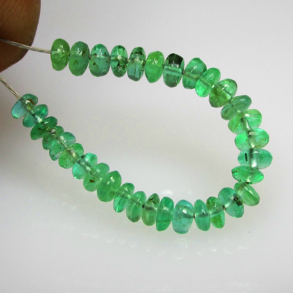 2.52 Ct Natural Emerald Loose Beads (1 of 2)