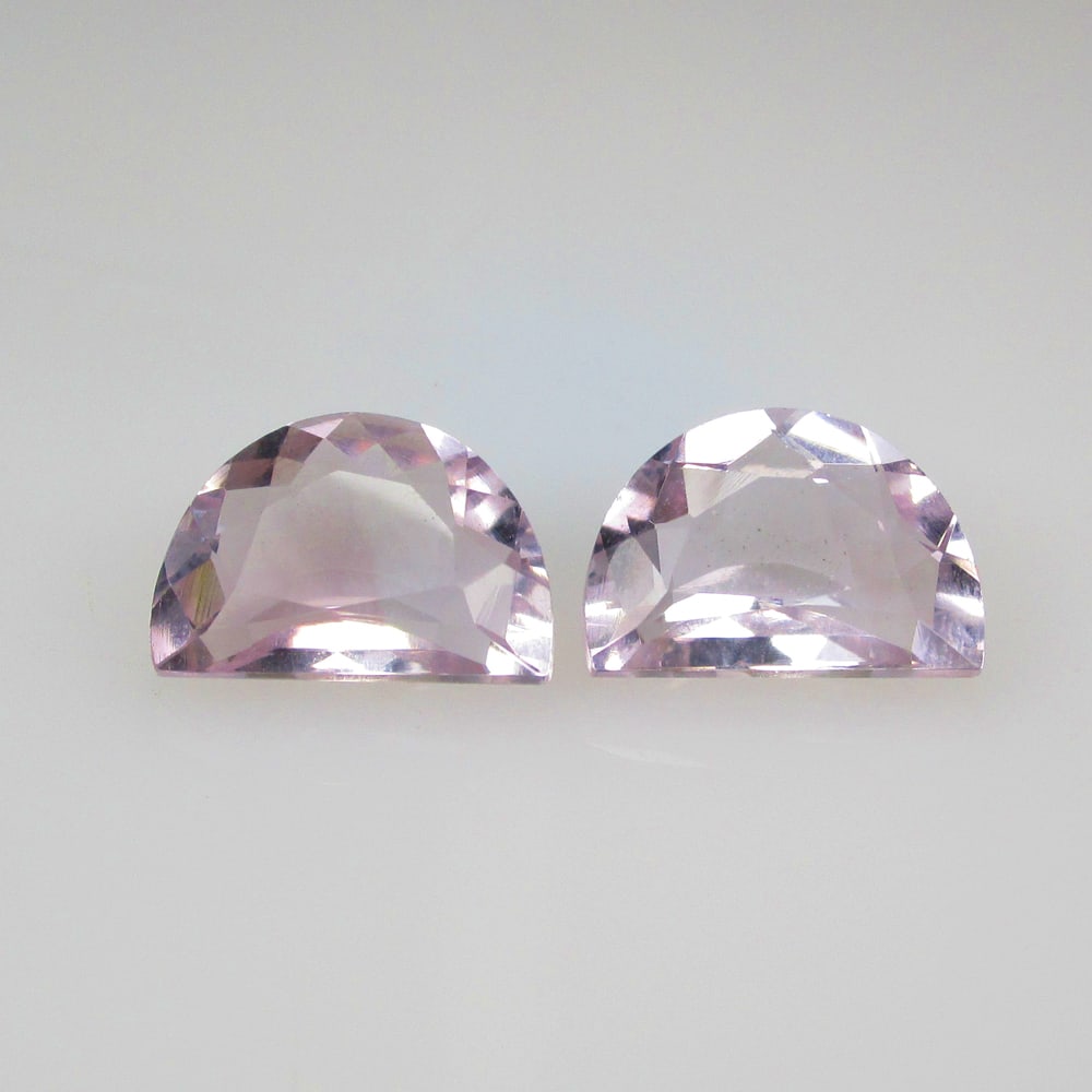 7.40 Ct Natural Purple Amethyst Pair Loose Stones (1 of 2)