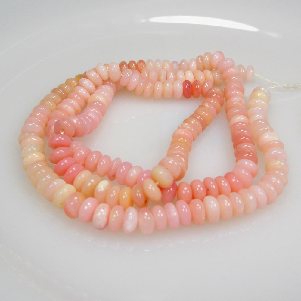 85.42 Ct Natural Pink Opal Loose Beads (1 of 2)