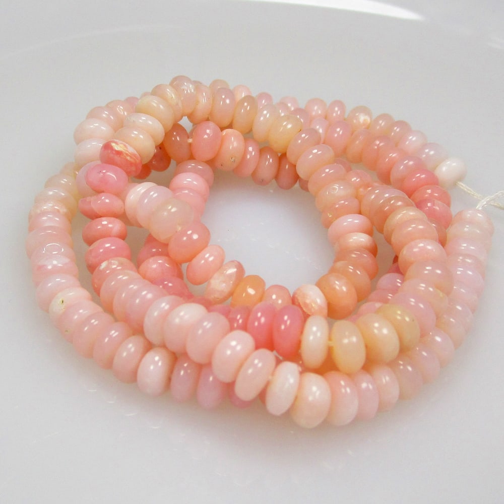 77.05 Ct Natural 173 Pink Opal Loose Beads (1 of 2)