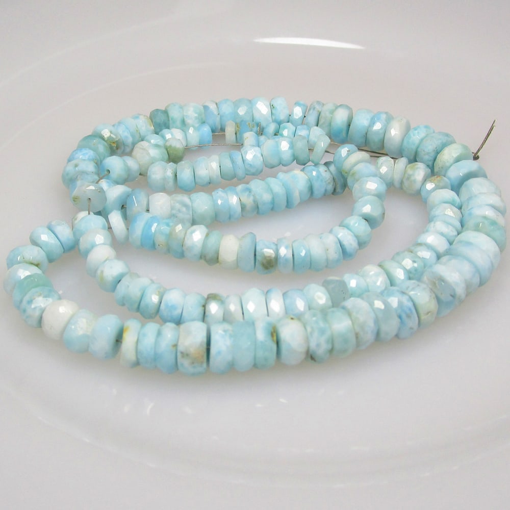 160.63 Ct Natural 163 Lalimar Loose Beads (1 of 2)