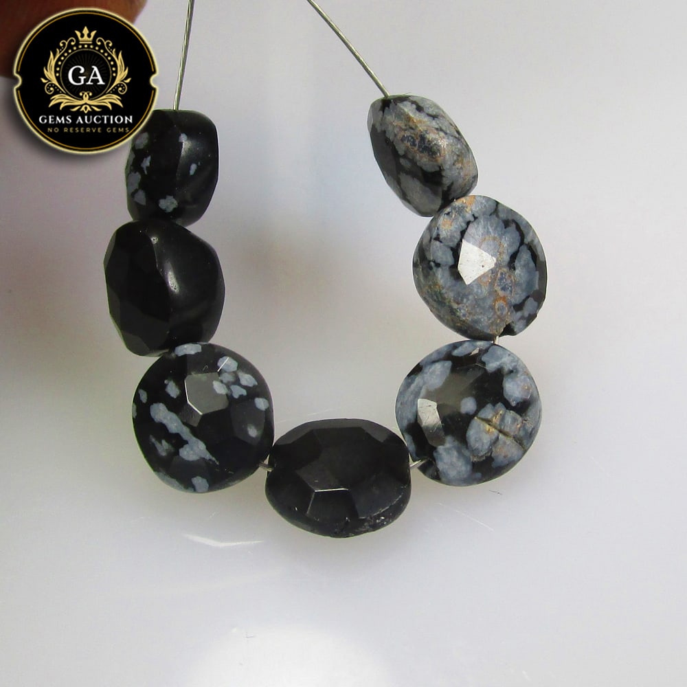 12.28 Ct Natural Dendrite Opal Loose Beads (1 of 3)