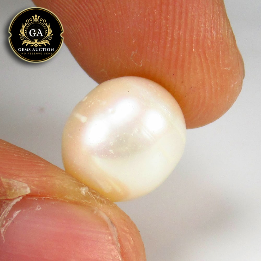 8.03 Ct Natural Fresh Water Pearl Dumble Shaped Beads: Weight - 8.03 Ct / Size - 11.50 x 10.00 x 10.00 mm / Shape - Drilled Dumble Beads / Color - White / Clarity - OPaque / Origin - India / Treatment - None