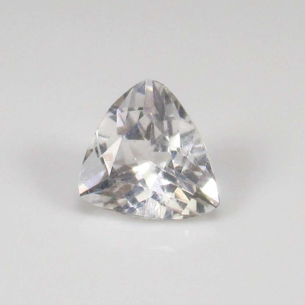 2.40 Ct Natural Danburite Trillion Cut: Weight - 2.40 Ct / Size - 9.50 x 8.70 x 5.30 mm / Top Class Quality / Trillion Cut / Origin - Mexico / Treatment - None