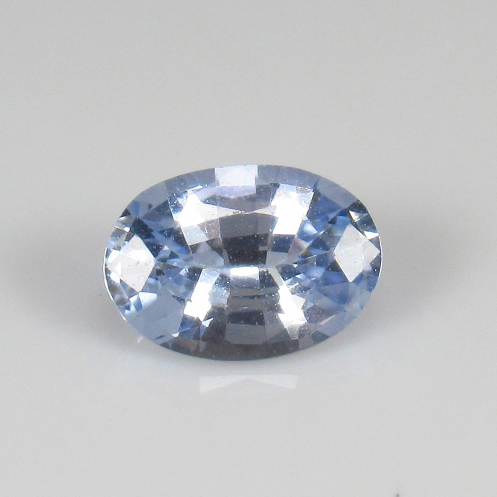 0.68 Ct Natural Baby Blue Sapphire Oval Cut: Weight - 0.68 Ct / Size- 6.40 x 4.50 x 3.00 mm / Shape - Oval Cut / Clarity - SI / Origin - Sri Lanka / Treatment - Standard Heated